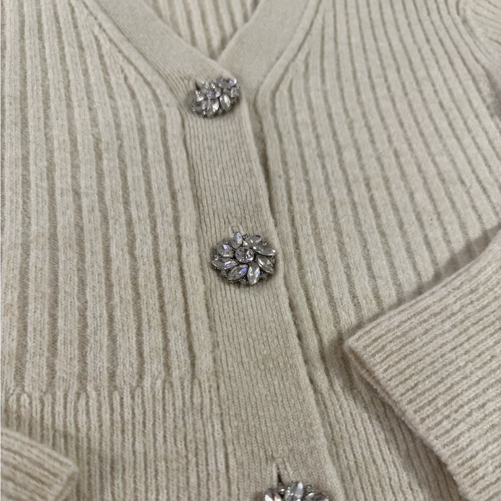 H&M Light Tan Ribbed Sweater - Picture 3 of 6